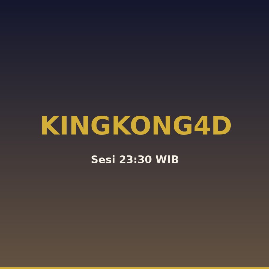 Kingkong4d Buku Mimpi 23 Hari Ini 30 September 2026, (09687)